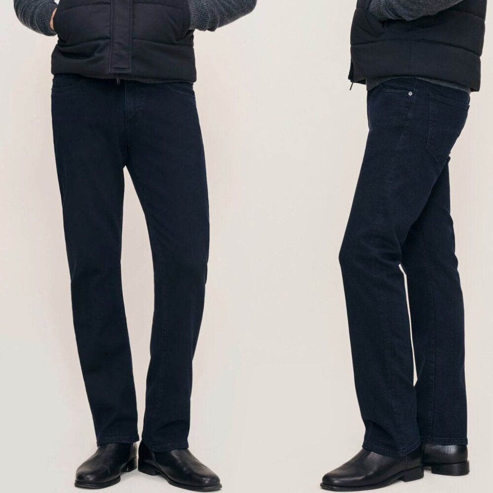 DL1961 Men’s Dark Indigo Avery Modern Straight Jeans - Size 31 x 32